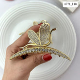 Impression High Quality Metal Hair Clutcher (Pack of 12)